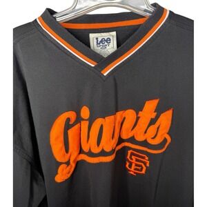 Vintage San Francisco Giants Lee Sport Men's XXL MLB V-Neck SF Jersey Shirt